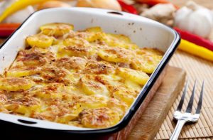 Запеканка из курицы и картошки