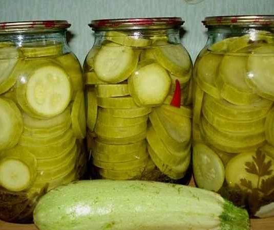 Маринованные кабачки
