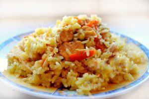 Плов с курицей
