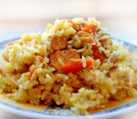 Плов с курицей