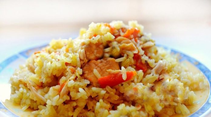 Плов с курицей