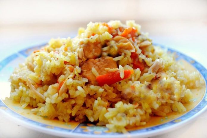 Плов с курицей