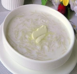 Молочный суп