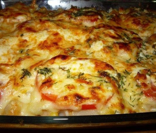 Мясная запеканка
