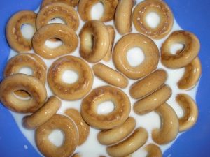 бублики с фаршем