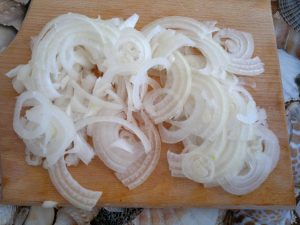рис с овощами и сыром