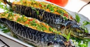 скумбрия лодочки с морковью