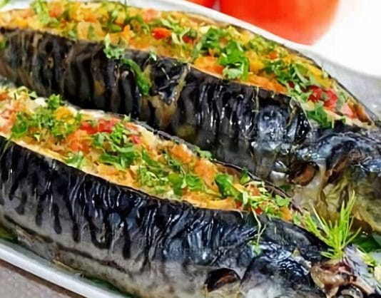 Фаршированная скумбрия