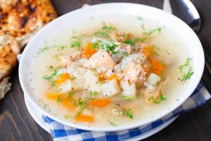Уха из минтая