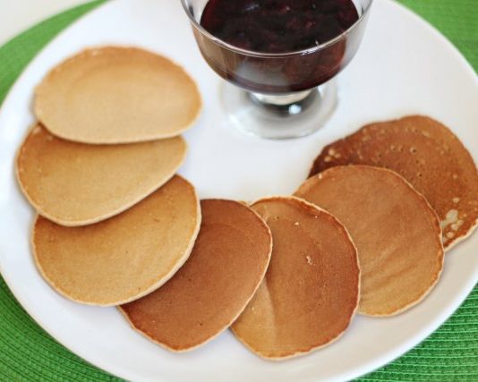 Овсяные панкейки