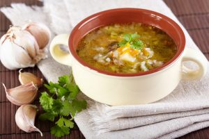 рассольник с рисом
