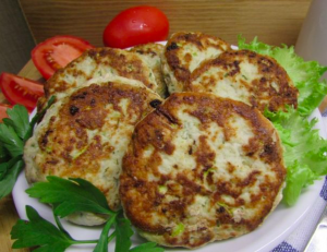 сочные котлеты с кабачком