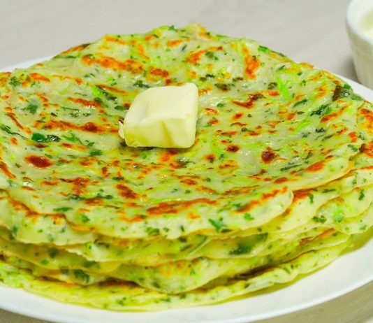 Сырно-кабачковые блинчики