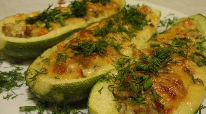 Кабачки в духовке 