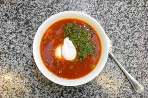 Солянка овощная