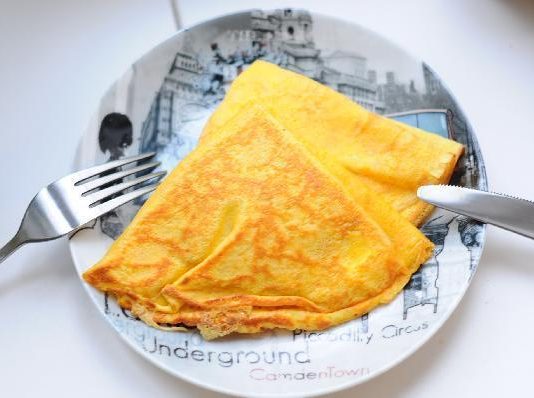 Морковные блинчики