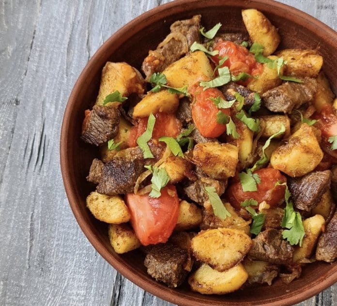 Вкуснейшее грузинское блюдо Оджахури