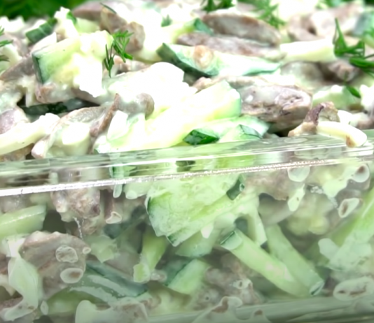 Уж Очень он вкусный! Попробовала Новый салат «Сердечный 8 марта» и сразу занесла в любимые рецепты!