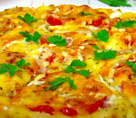 Пицца из кабачков. Очень вкусно! ☆ Ещё один удачный рецепт блюда из кабачков ☆ Кабачковая пицца.